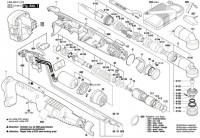 Bosch 0 602 492 617 ANGLE EXACT 60-170 Cordless Screw Driver Spare Parts